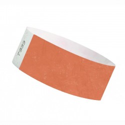 Braccialetti identificativi- ARANCIO - TYVEK 25mm