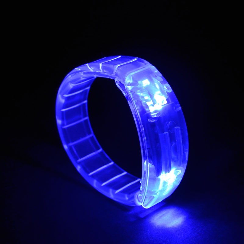 Braccialetto luminoso Light Pulse a LED in 4 colori - BLU