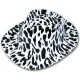 Cappello Cowboy bianco leopardato