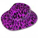 Cappello Cowboy VIOLA LEOPARDATO