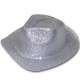 Cappello cowboy glitter - ARGENTO